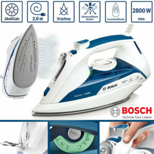 eBay: Bosch Dampfbügeleisen Bügeleisen 2800 Watt (TDA 5028010 Sensixx) für €34,99 statt €49,90