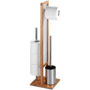 DealClub:  WENKO Stand WC-Garnitur Rivalta Bambus, WC-Bürstenhalter (24,95€ statt 39,67€)