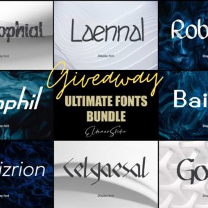 Sharewareonsale: 100 Ultimate Fonts Bundle [for PC &amp; Mac] gratis statt $29 (Lifetime)