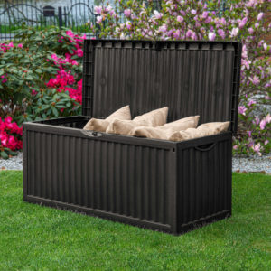 Solax Sunshine Garten- und Allzwecktruhe, ca. 120 x 52 x 54 cm, 330L für 24,95€