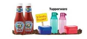 *Heinz Schulstart Aktion* GRATIS Tupperware Prämie bei Kauf von 2 Heinz Kids Ketchup (04.06.-30.09.2018)