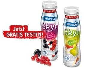 GRATIS TESTEN MILRAM Skyr Drink (16.07.-31.10.2018)