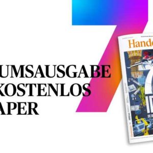 Jubiläumsausgabe 75 Jahre Handelsblatt gratis als ePaper / Handelsblatt Premium 6 Wochen im Wert von 59,99€ kostenlos