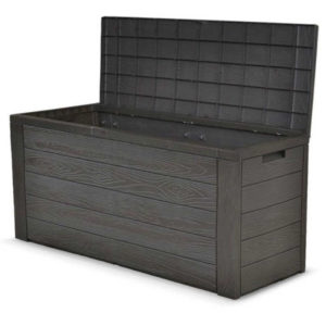 DealClub: Auflagenbox Holz Optik Gartenbox (€34,99 statt €41,98)