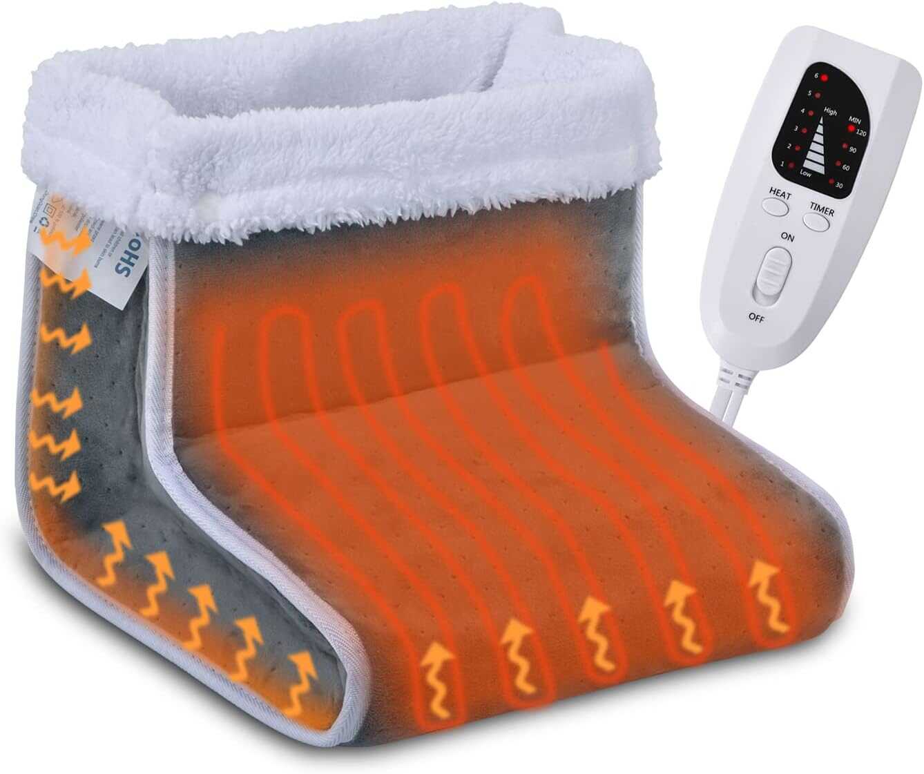 CIGAROL Fußwärmer mit 6-Stufiger Temperaturregelung