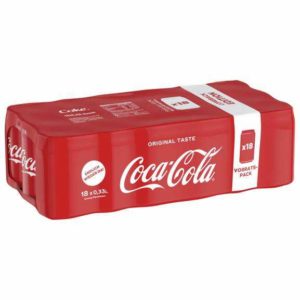 18 Dosen Coca-Cola, mit je 330ml Inhalt für insgesamt 5,99€ statt 8,10€ bei Penny