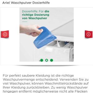 Gratis Dosierhilfe bei Ariel bestellen