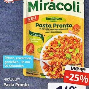 Penny: Miracoli Pasta Pronto mit Cashback von Coupies und Scondoo für nur 49 Cent