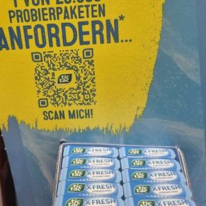 GRATIS 1 von 20.000 tic tac X-FRESH Probierpaketen mit etwas Glück gewinnen