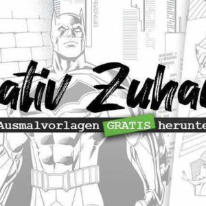 GRATIS Mal- und Bastelvorlagen kostenlos bei Panini u. a. von DC Comics, Marvel, Disney, Game of Thrones, World of Warcraft und Weitere downloaden