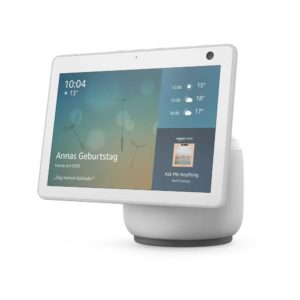 Amazon Echo Show 10 (3. Gen) Smart Display mit Bewegungsfunktion Weiß für 194,99€ (statt 268€)