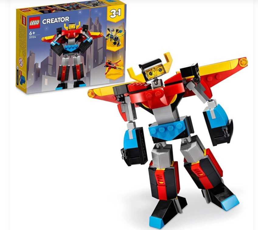 LEGO 31124 Creator 3-in-1 Super-Mech Roboter für 6,79€