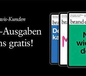 3 Digitalausgaben von "brand eins" gratis -selbstkündigend-