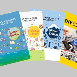 4 DIY Experimente Handbücher kostenlos zum Download