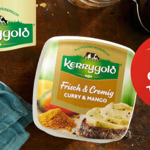 Kerrygold Frischkäse Curry Mango Gratis Testen bei Scondoo pro Woche 5000 Einlösungen