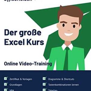 Amazon Kindle eBook gratis: Der große Excel Kurs I Online Video-Training