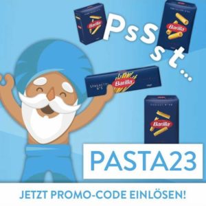 Promo Code bei Marktguru PASTA23 Barilla Nudeln