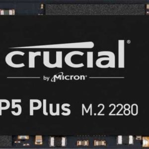 Crucial P5 Plus CT2000P5PSSD8 2TB Solid State Laufwerk für 173,70€ (PCIe 4.0, 3D NAND, NVMe, M.2), bis zu 6600MB/s, Schwarz