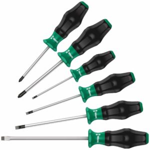 Wera 1334/6 Schraubendrehersatz Kraftform Comfort 6-teilig für 18,97€ (statt 23€)