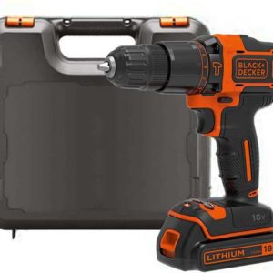 DealClub: Black&#043;Decker Akku-Schlagbohrschrauber BDCHD18K 18V 1,5 Ah (€66,00 statt €74,90)