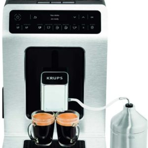 Krups Kaf­fee­voll­au­to­mat EA891D Evidence Metal Es­pres­so-Voll­au­to­mat für 396,31 € (statt 533,91 €)