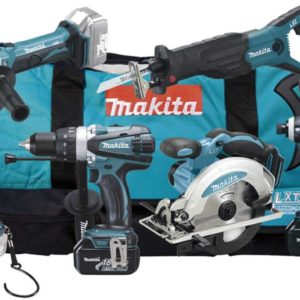 Makita DLX6011 Combo Kit Akku Ma­schi­nen­set inkl. Tasche + 3 Akkus für 517 € (statt 603,85 €)