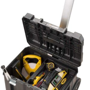 Stanley mobile Profibox mit verzinkten Schließen (mit Rollen, 66 cm) für 76,89 € (statt 119,95 €)