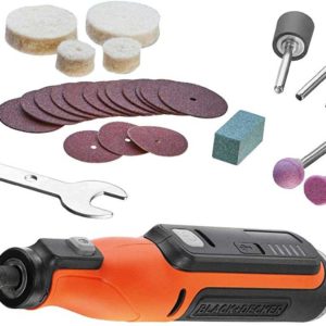 Black&#043;Decker Akku-Multifunktionswerkzeug mit 36-tlg. Zubehör