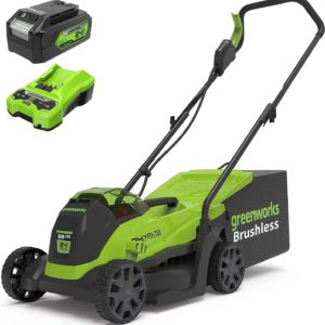 Greenworks Akku Rasenmäher 24V 33cm Bürstenloser Motor