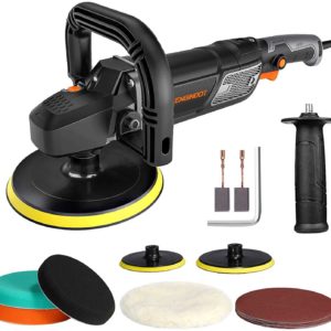 ENGINDOT Profi Poliermaschine mit 1500W und viel Zubehör für 61,49€ (statt 82€)