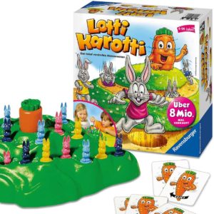 🥕 Ravensburger 21556 - Lotti Karotti Brettspiel + Lotti Karotti Quartett für 19,99€ (statt 25€)