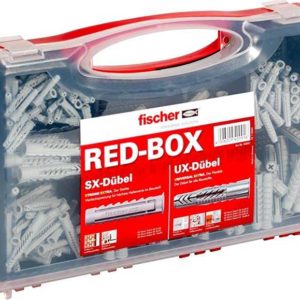 Amazon Prime: fischer RED-BOX UX / SX, Dübelbox mit 160 Universaldübeln UX &amp; 130 Spreizdübeln SX (17,69€ statt 22,40€)