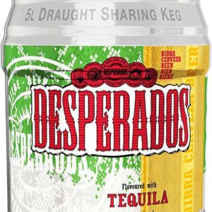 Desperados Bier mit Tequila Partyfass 5l für 19,99 € (statt 36,99 €)