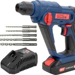 Güde Q9 Bohrhammer 18V BH 18-201-30K im Koffer + 5-tlg. Bohrer Set für 56,74 € (statt 87,20 €)