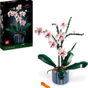 LEGO 10311 Icons Orchidee Set für Erwachsene zum Basteln von Zimmerdeko mit künstlichen Pflanzen