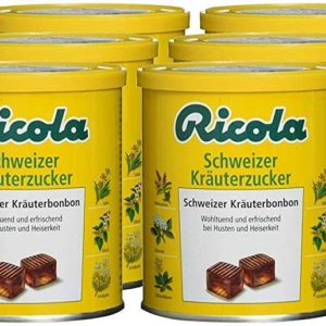 Ricola Schweizer-Kräuterzucker, 12er Pack (12 x 250 g Dose) für 18€ Statt 31,80€