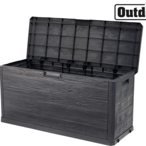 909 Outdoor Aufbewahrungsbox in Holzoptik 280 l für 45,90€ (statt 61€)