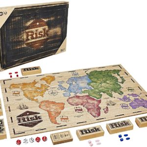 Hasbro Gaming Risiko Rustic, großes Strategiespiel in der Holz Edition für 31,07€ (statt 51€)