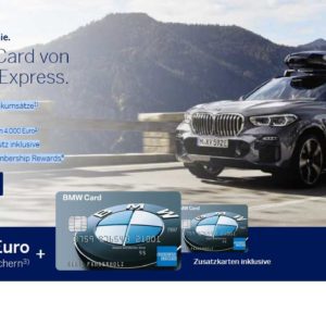 Amex BMW Card: 40€ Startguthaben + 1 % auf Tankumsätze