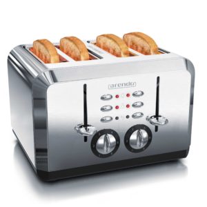 Arendo Breakfast 4-Scheiben-Toaster für 42,99€ (statt 55,95€)