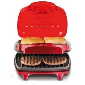 Ariete 185 Party Time Hamburger-Maker mit doppelter Heizplatte für 25,98 € (statt 43,11 €).