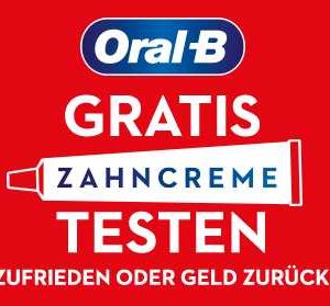 🦷 GRATIS: Oral-B Zahncreme kostenlos testen