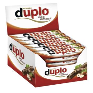 🤤 duplo 🍫 40 Einzelriegel (einzeln verpackt im praktischen Karton)