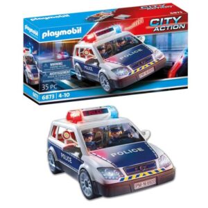 PLAYMOBIL City Action: 🚓 Polizei-Einsatzwagen (6873) – Mit Licht- &amp; Soundeffekten