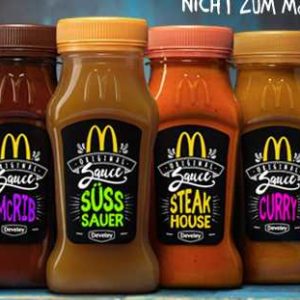 Gratis McDonald&#039;s Sauce bei Mc Menü