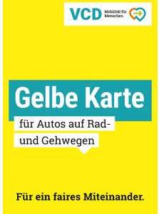 Gratis:  Gelbe Karte für Falschparker