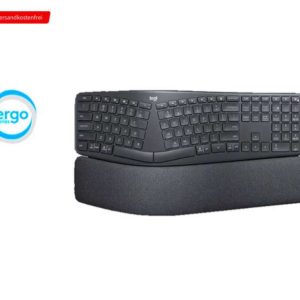 Logitech ERGO K860 Kabellose Tastatur für 76,96€ (statt 88€)