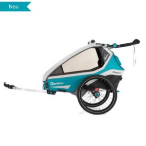 Qeridoo KidGoo1 Kinderfahrradanhänger (2020) für 403,85€ (statt 449€)