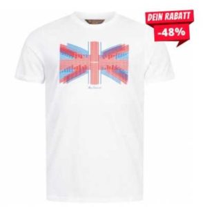 4 verschiedene Ben Sherman Herren T-Shirt  für je 12,99€ (zzgl. Versand)