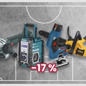 svh24: 17% Rabatt auf Makita, Bosch, DeWalt und Metabo